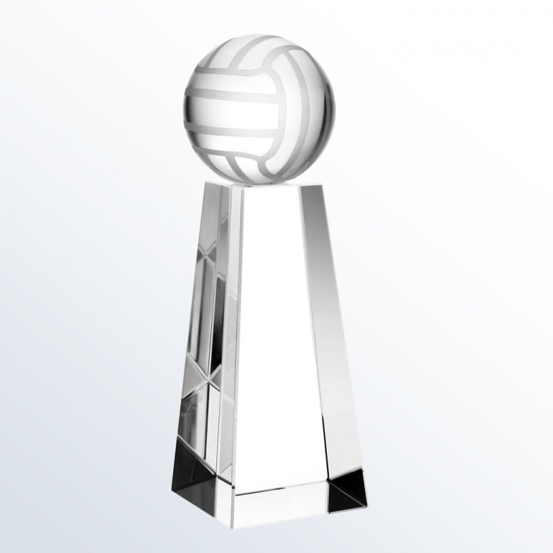 Championship Volleyball Trophy Tall