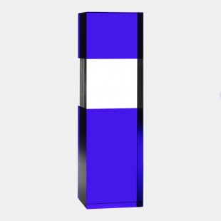 Blue/Clear Column