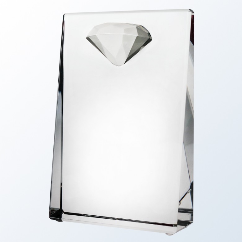 Clear Diamond Wedge